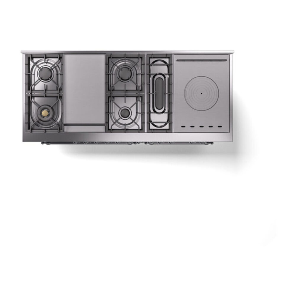 ILVE_UP60FSQNMPBGCLP_Nostalgie_II_Dual_Fuel_Range_top_view