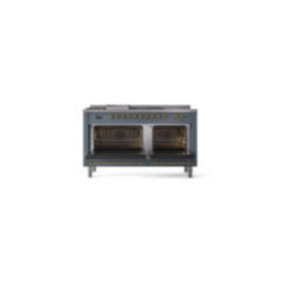 ILVE_UP60FSQNMPBGG_Nostalgie_II_Dual_Fuel_Range_oven_door_opened