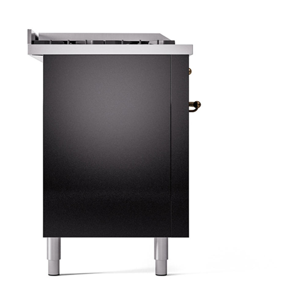 ILVE_UP60FSQNMPBKBLP_Nostalgie_II_Dual_Fuel_Range_Left_Angle