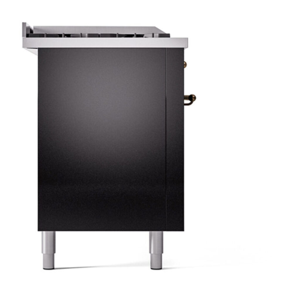 ILVE_UP60FSQNMPBKB_Nostalgie_II_Dual_Fuel_Range_Left_Angle