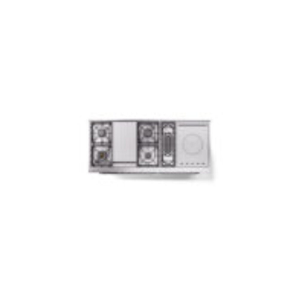 ILVE_UP60FSQNMPBKC_Nostalgie_II_Dual_Fuel_Range_top_view