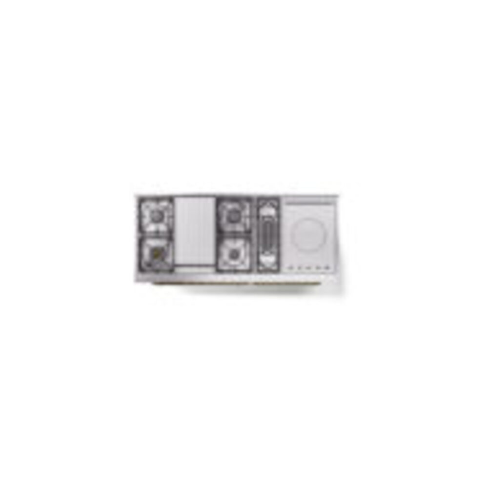 ILVE_UP60FSQNMPBKGLP_Nostalgie_II_Dual_Fuel_Range_top_view