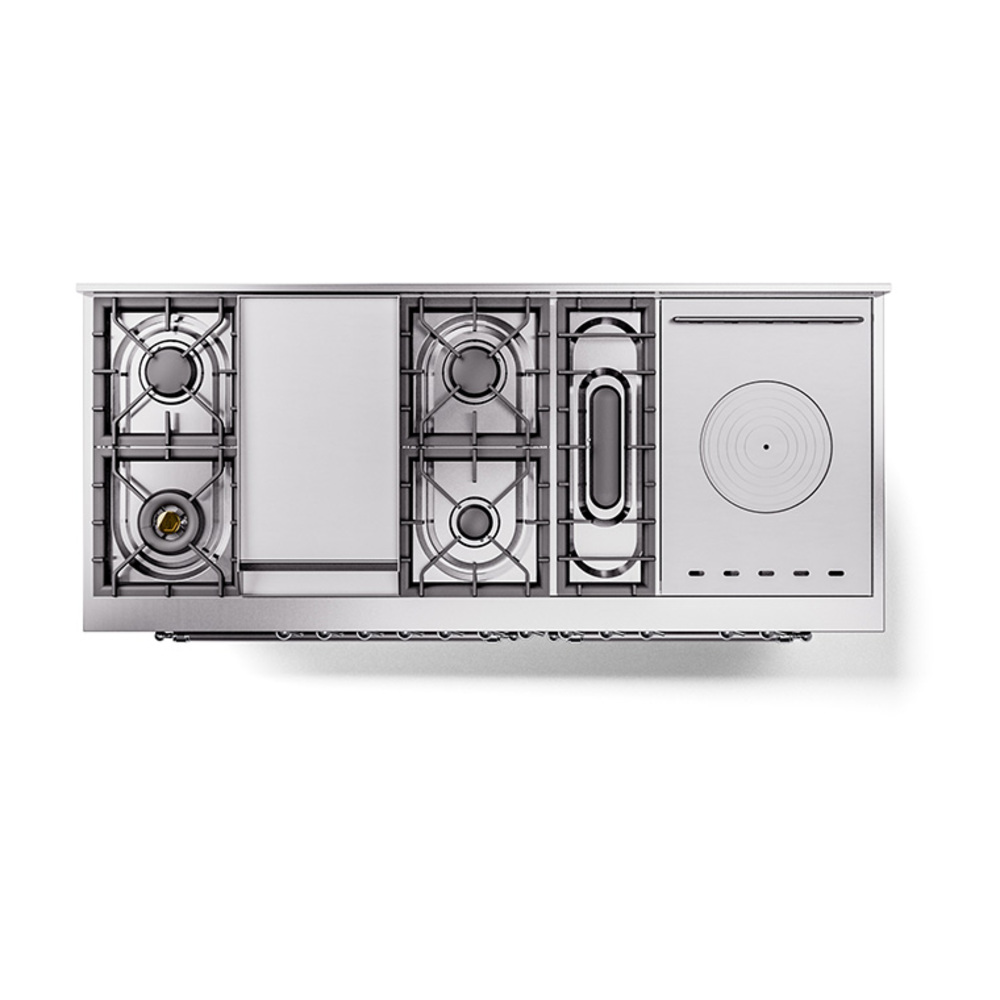 ILVE_UP60FSQNMPBUCLP_Nostalgie_II_Dual_Fuel_Range_top_view