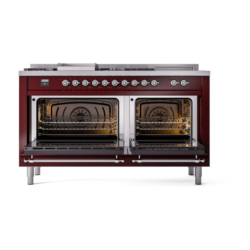 ILVE_UP60FSQNMPBUC_Nostalgie_II_Dual_Fuel_Range_oven_door_opened