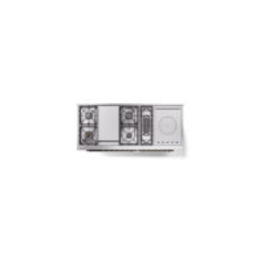 ILVE_UP60FSQNMPMBBLP_Nostalgie_II_Dual_Fuel_Range_top_view