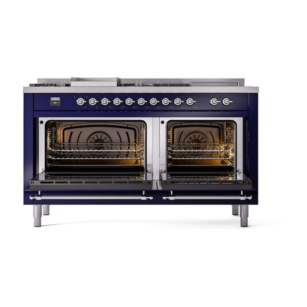 ILVE_UP60FSQNMPMBC_Nostalgie_II_Dual_Fuel_Range_oven_door_opened