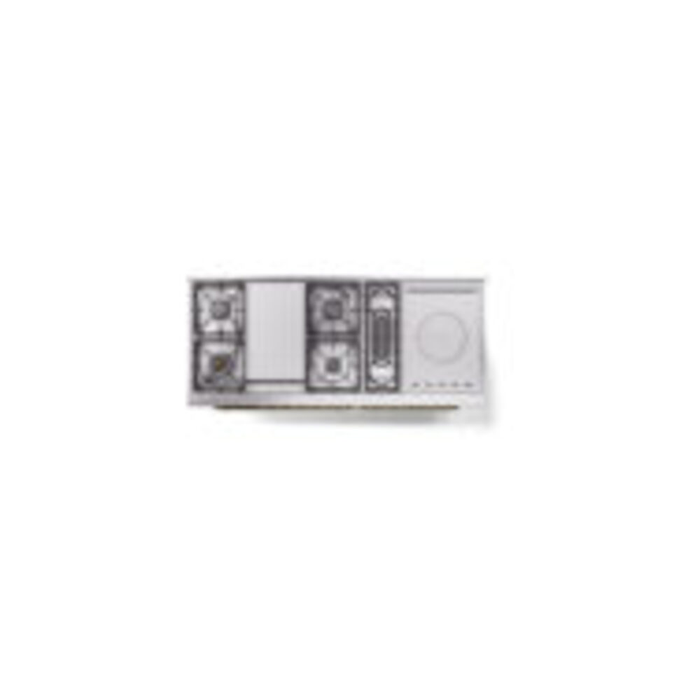 ILVE_UP60FSQNMPMBGLP_Nostalgie_II_Dual_Fuel_Range_top_view
