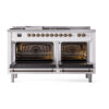 ILVE_UP60FSQNMPRABLP_Nostalgie_II_Dual_Fuel_Range_oven_door_opened