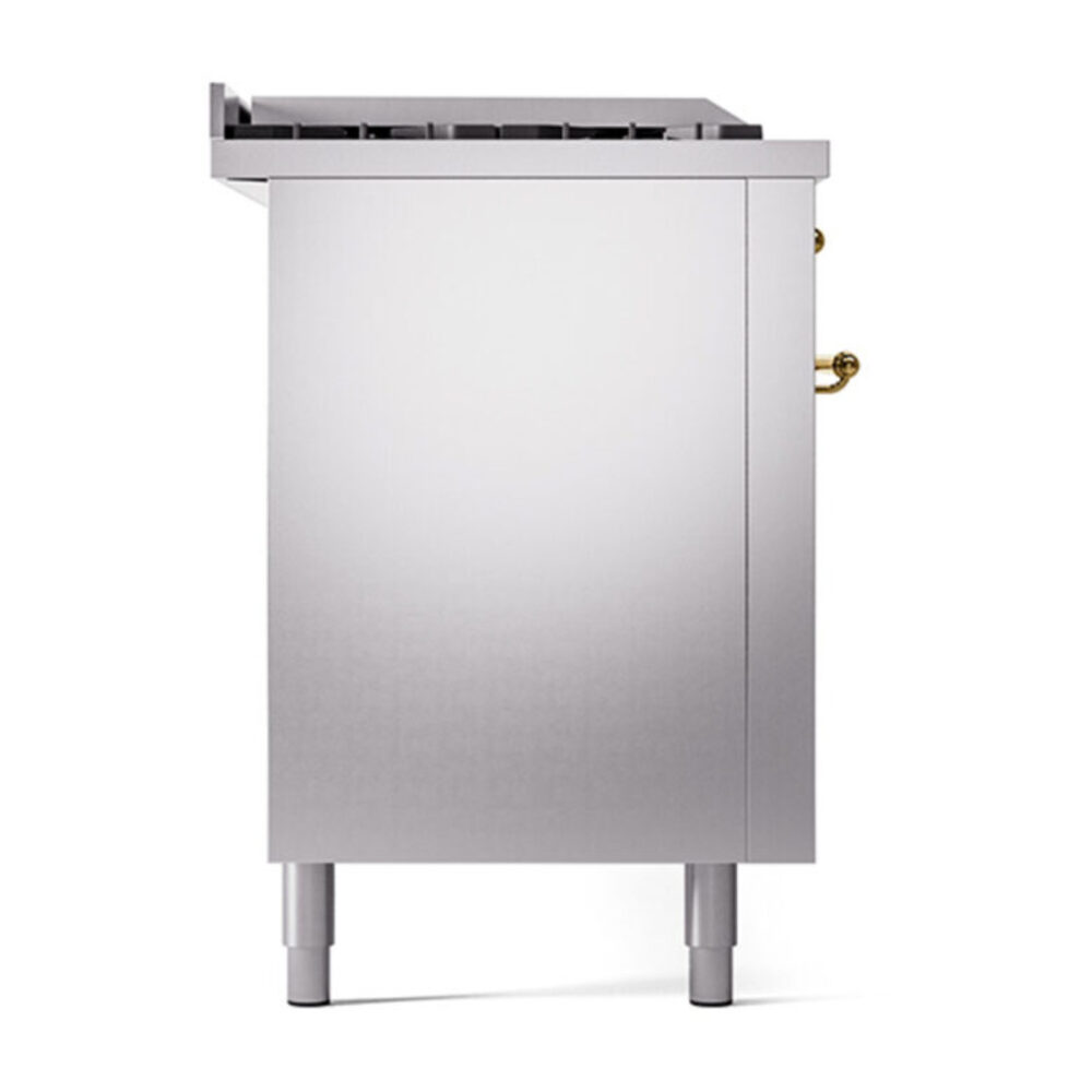 ILVE_UP60FSQNMPSSGLP_Nostalgie_II_Dual_Fuel_Range_Left_Angle