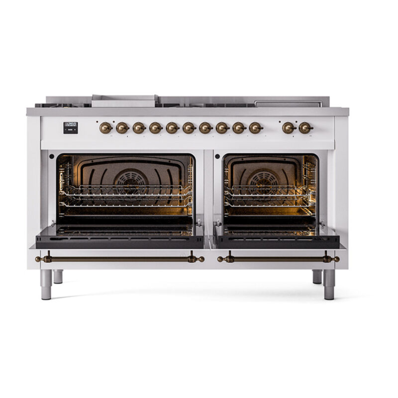 ILVE_UP60FSQNMPWHBLP_Nostalgie_II_Dual_Fuel_Range_oven_door_opened