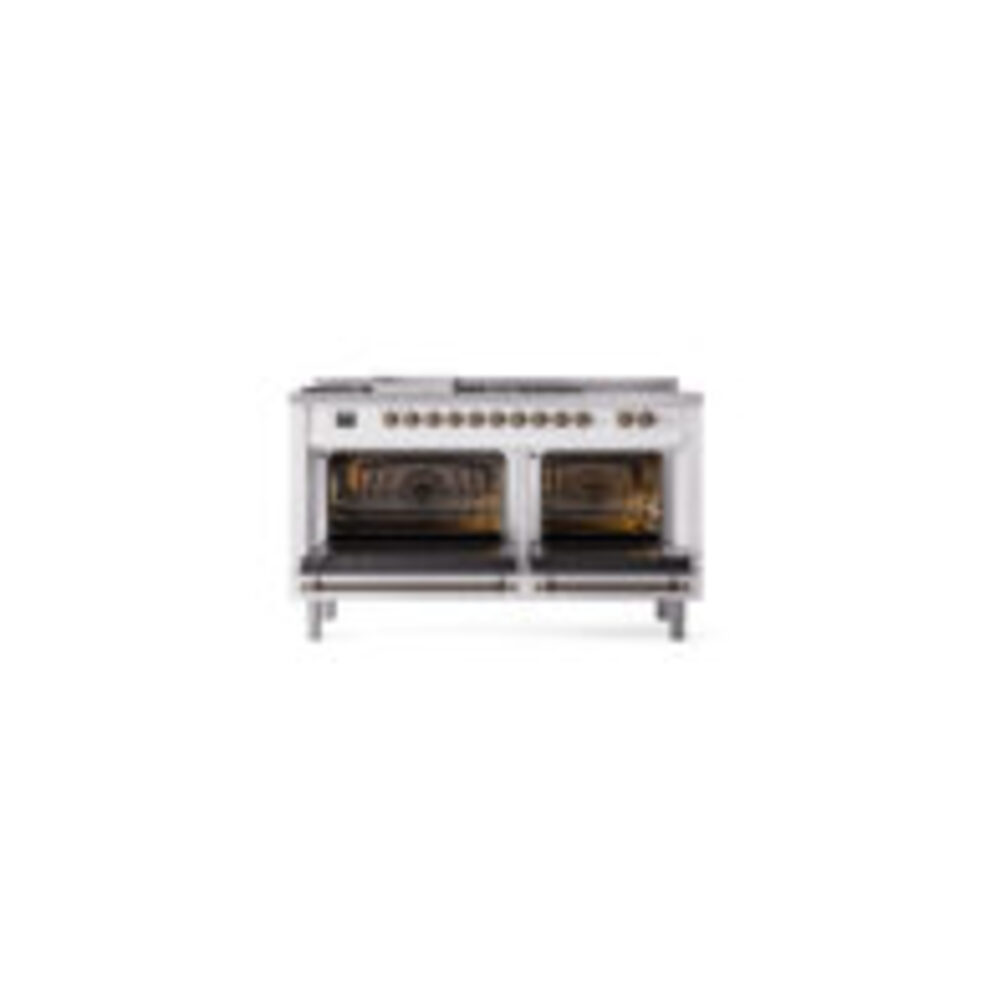 ILVE_UP60FSQNMPWHB_Nostalgie_II_Dual_Fuel_Range_oven_door_opened