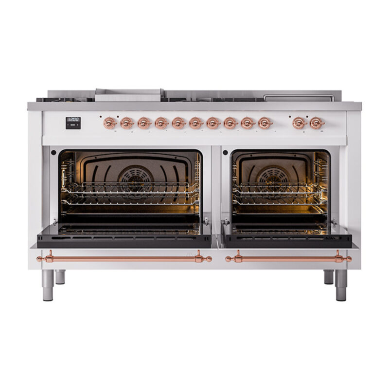 ILVE_UP60FSQNMPWHPLP_Nostalgie_II_Dual_Fuel_Range_oven_door_opened