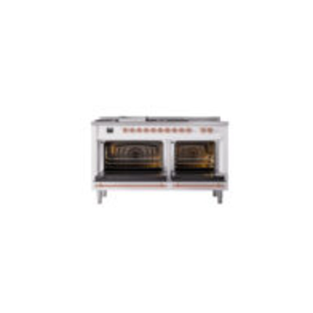 ILVE_UP60FSQNMPWHP_Nostalgie_II_Dual_Fuel_Range_oven_door_opened