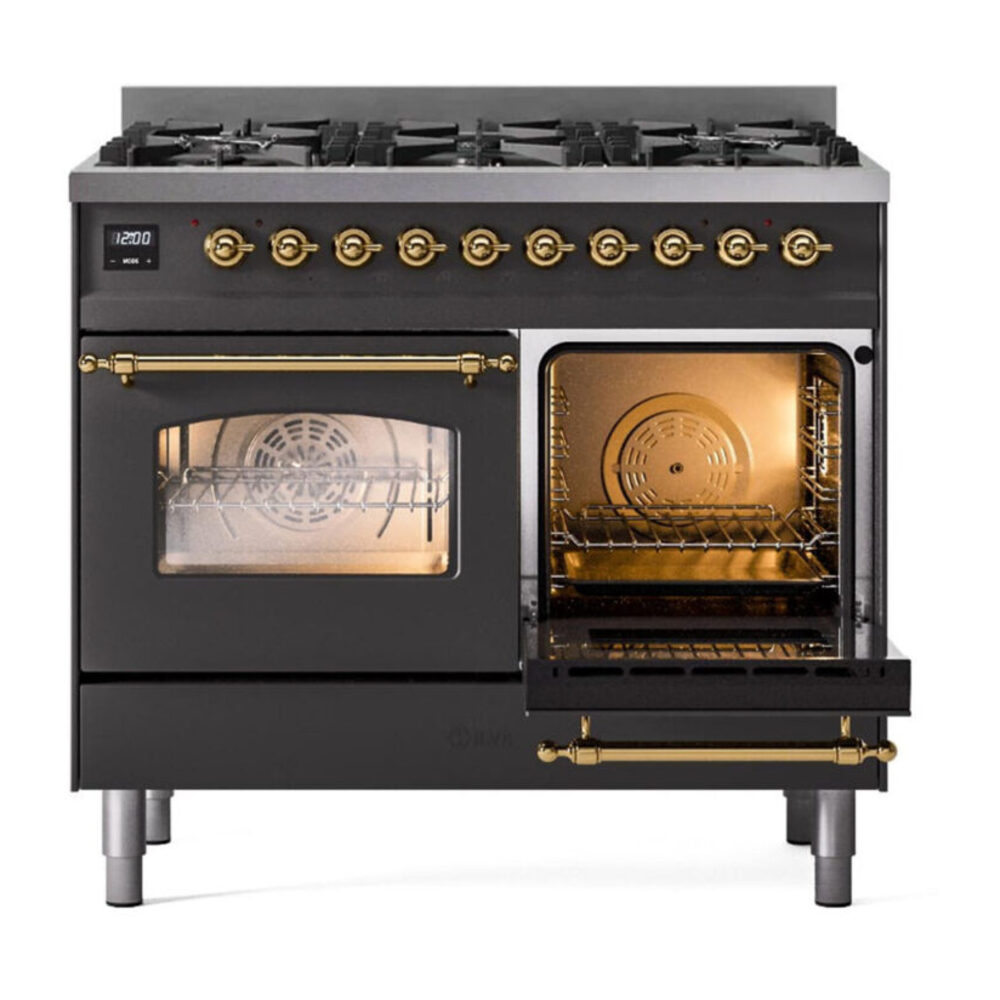 UPD406NMPMGG side oven opened