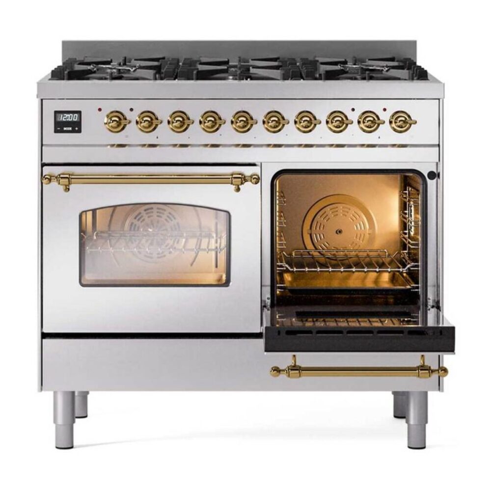UPD406NMPSSG side oven door opened