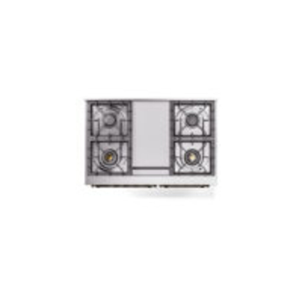 ILVE UPD40FNMPAWBLP Nostalgie II 40" Dual Fuel Range, top view