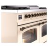 ILVE UPD40FNMPAWB Nostalgie II 40" Dual Fuel Range, details