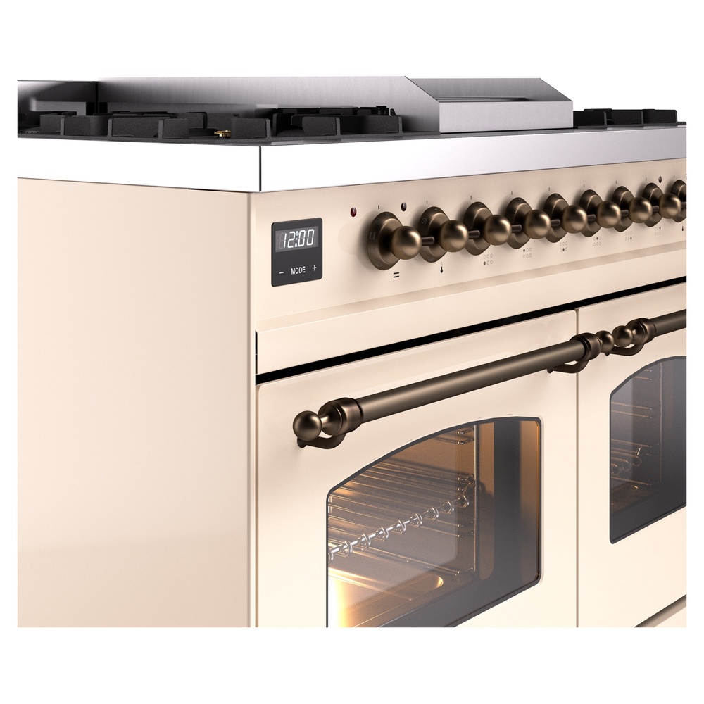 ILVE UPD40FNMPAWB Nostalgie II 40" Dual Fuel Range, details