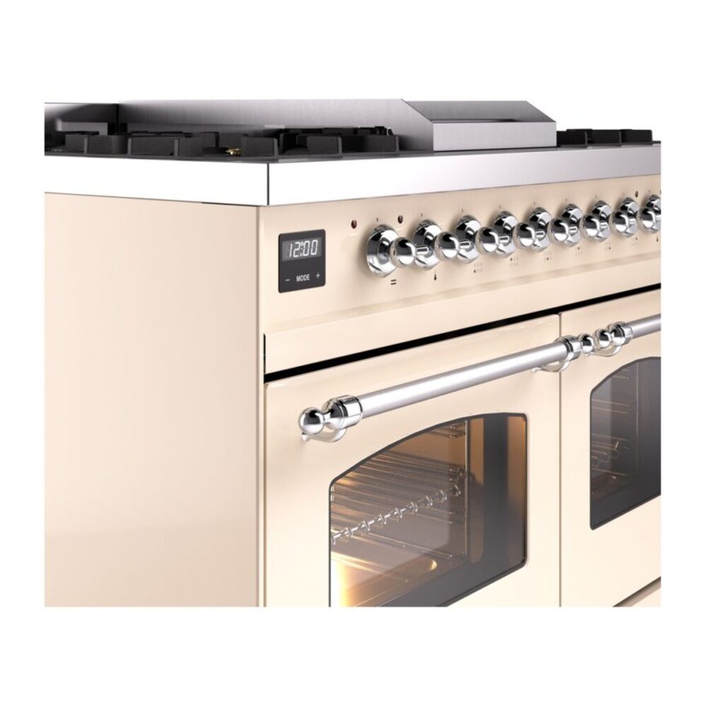 ILVE UPD40FNMPAWCLP Nostalgie II 40" Dual Fuel Range, details