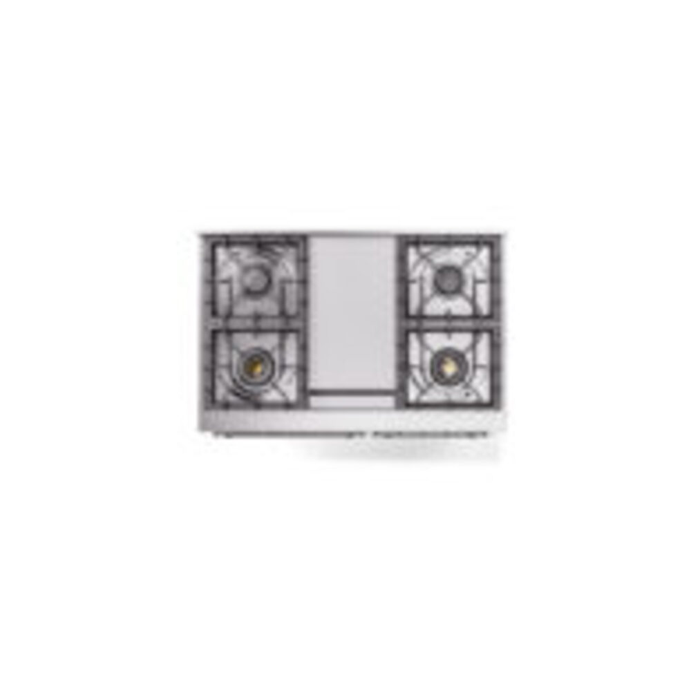 ILVE UPD40FNMPAWC Nostalgie II 40" Dual Fuel Range, top view