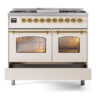 ILVE UPD40FNMPAWGLP Nostalgie II 40" Dual Fuel Range, details