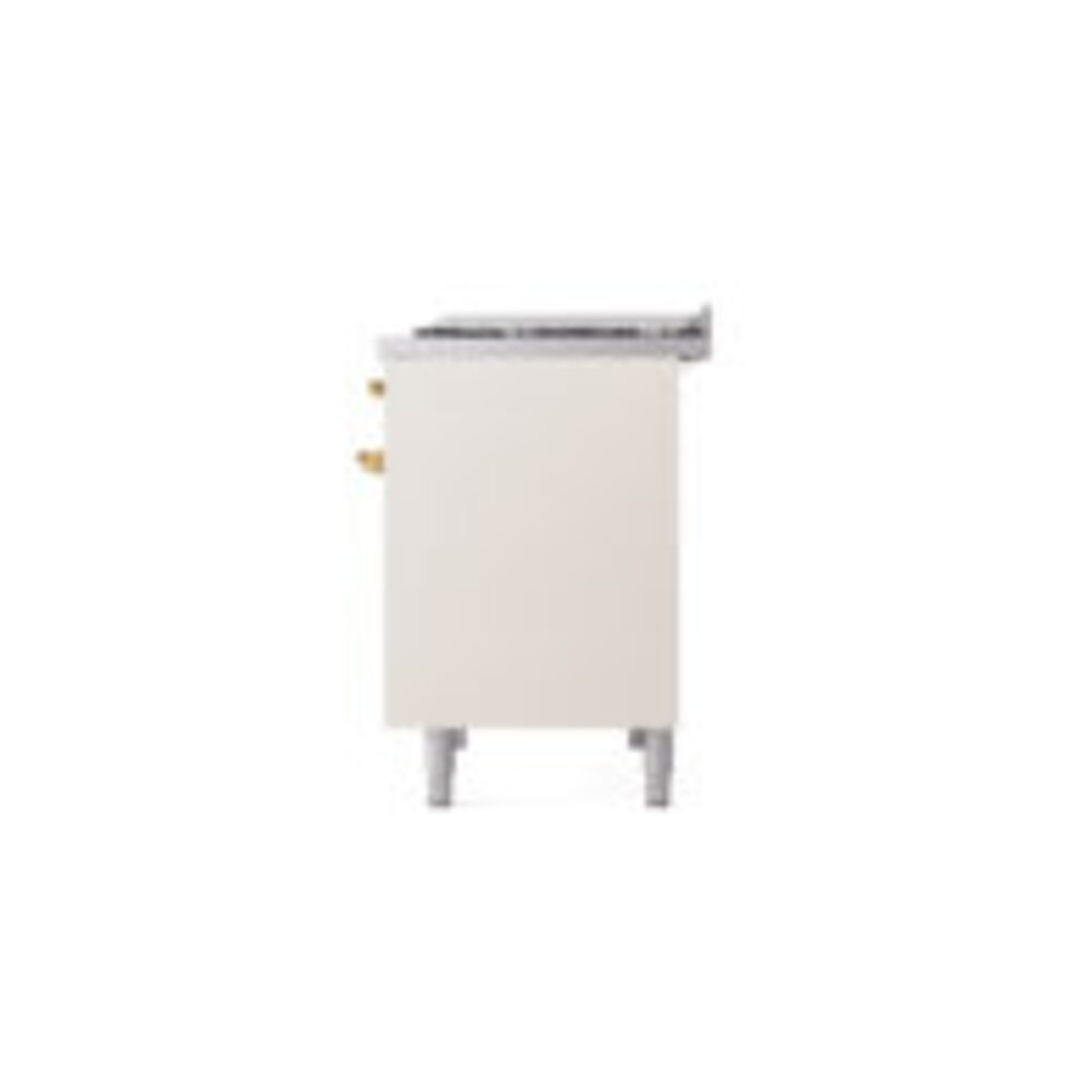 ILVE UPD40FNMPAWGLP Nostalgie II 40" Dual Fuel Range, right side view
