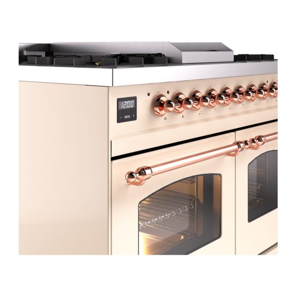 ILVE UPD40FNMPAWPLP Nostalgie II 40" Dual Fuel Range, details