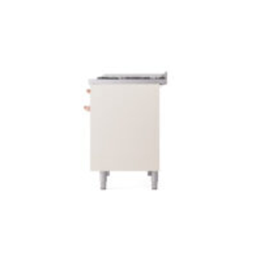 ILVE UPD40FNMPAWPLP Nostalgie II 40" Dual Fuel Range, right side view