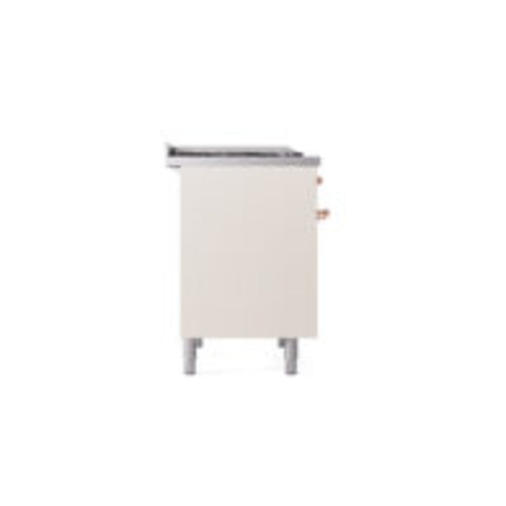 ILVE UPD40FNMPAWP Nostalgie II 40" Dual Fuel Range, left side view