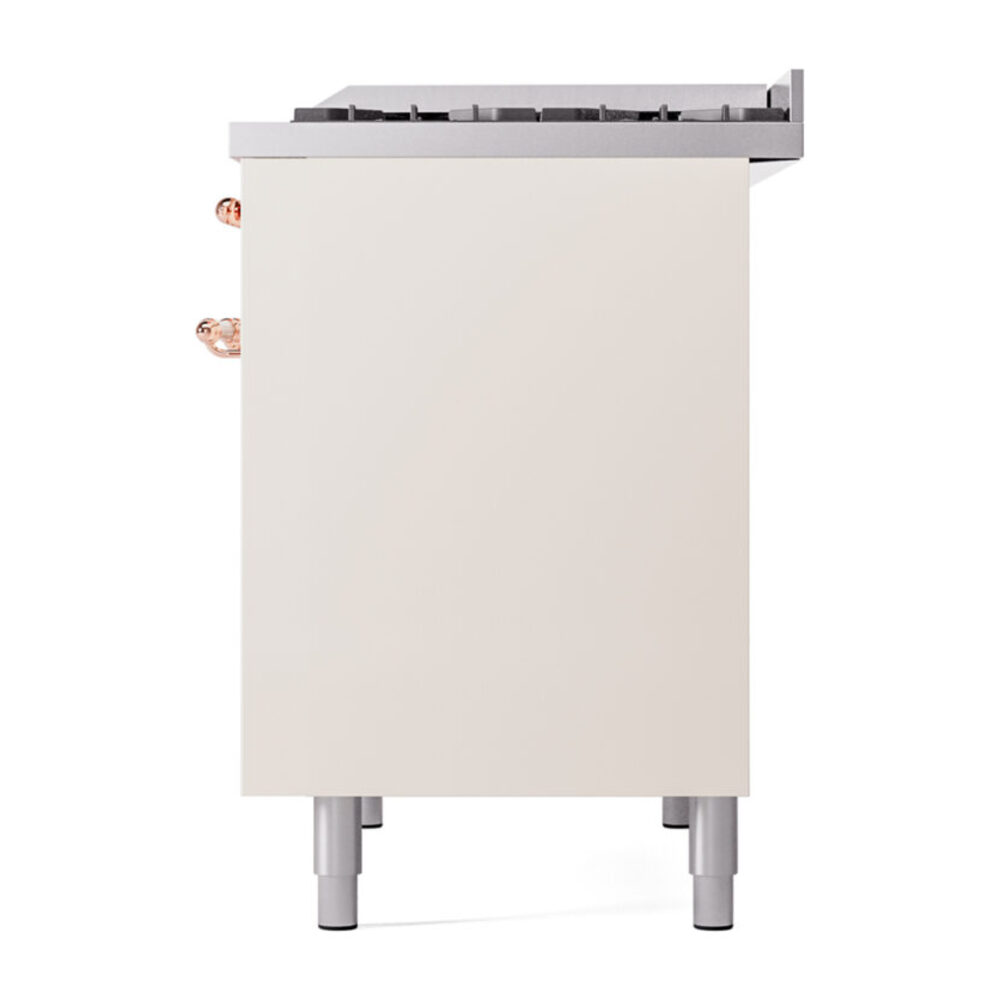 ILVE UPD40FNMPAWP Nostalgie II 40" Dual Fuel Range, right side view