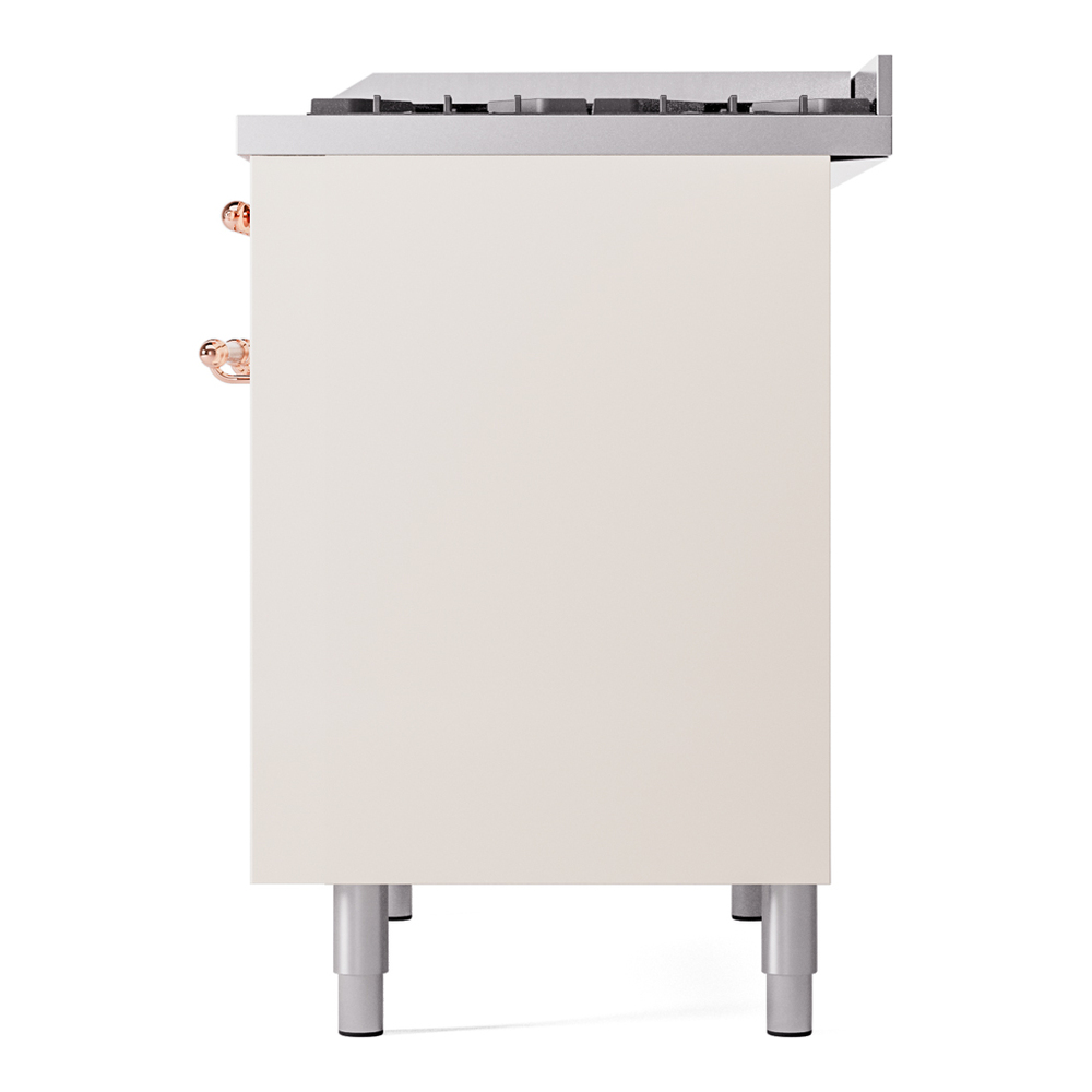 ILVE UPD40FNMPAWP Nostalgie II 40" Dual Fuel Range, right side view