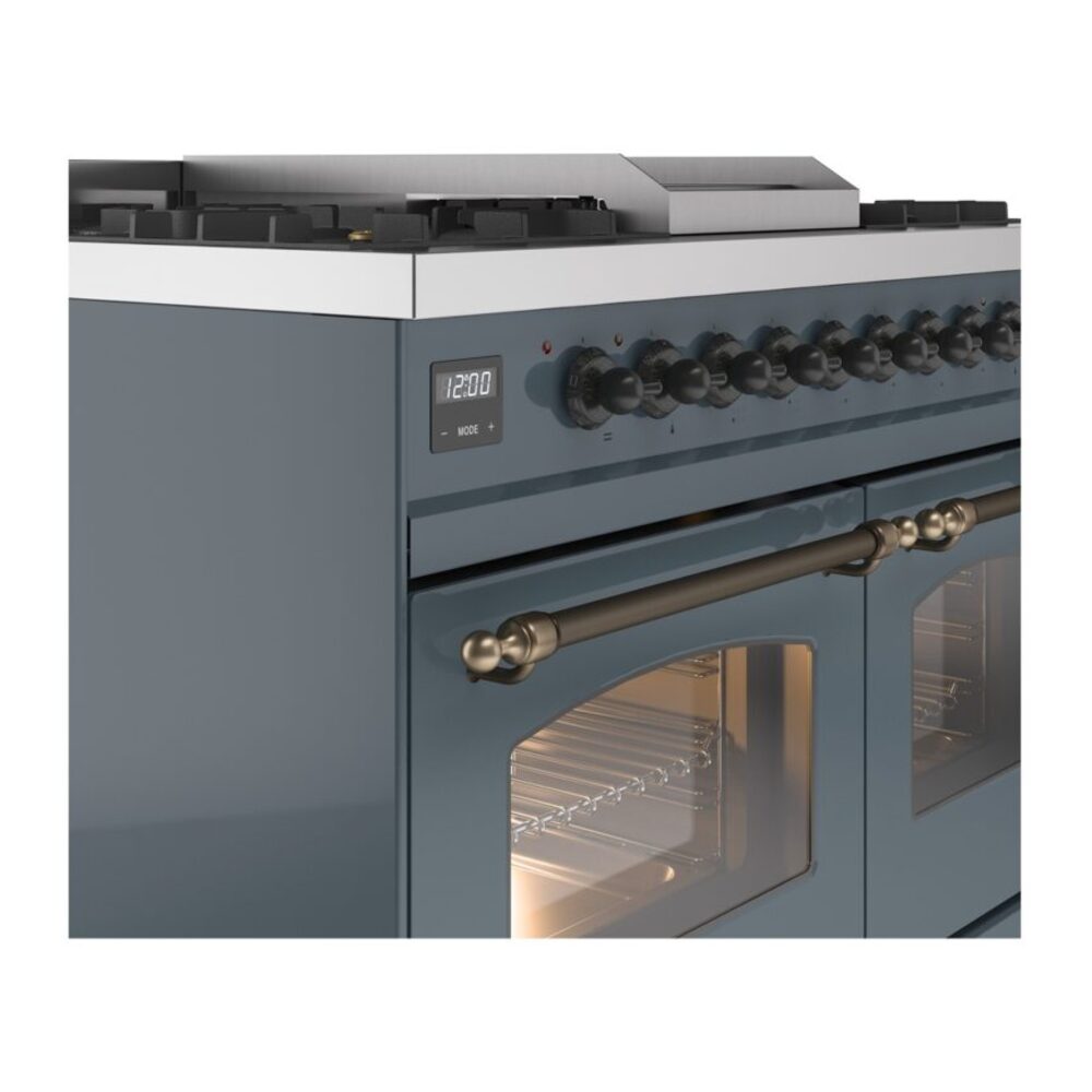ILVE UPD40FNMPBGBLP Nostalgie II 40" Dual Fuel Range, details