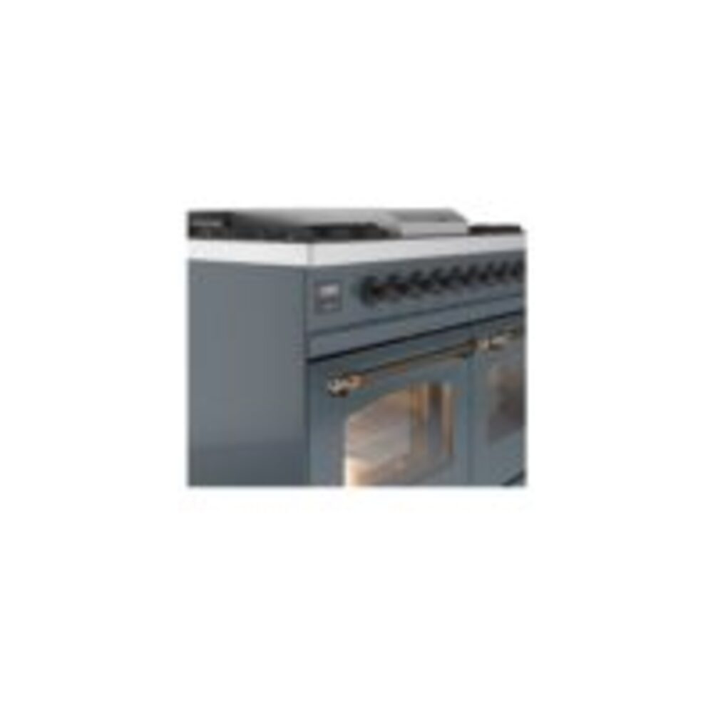 ILVE UPD40FNMPBGB Nostalgie II 40" Dual Fuel Range, details