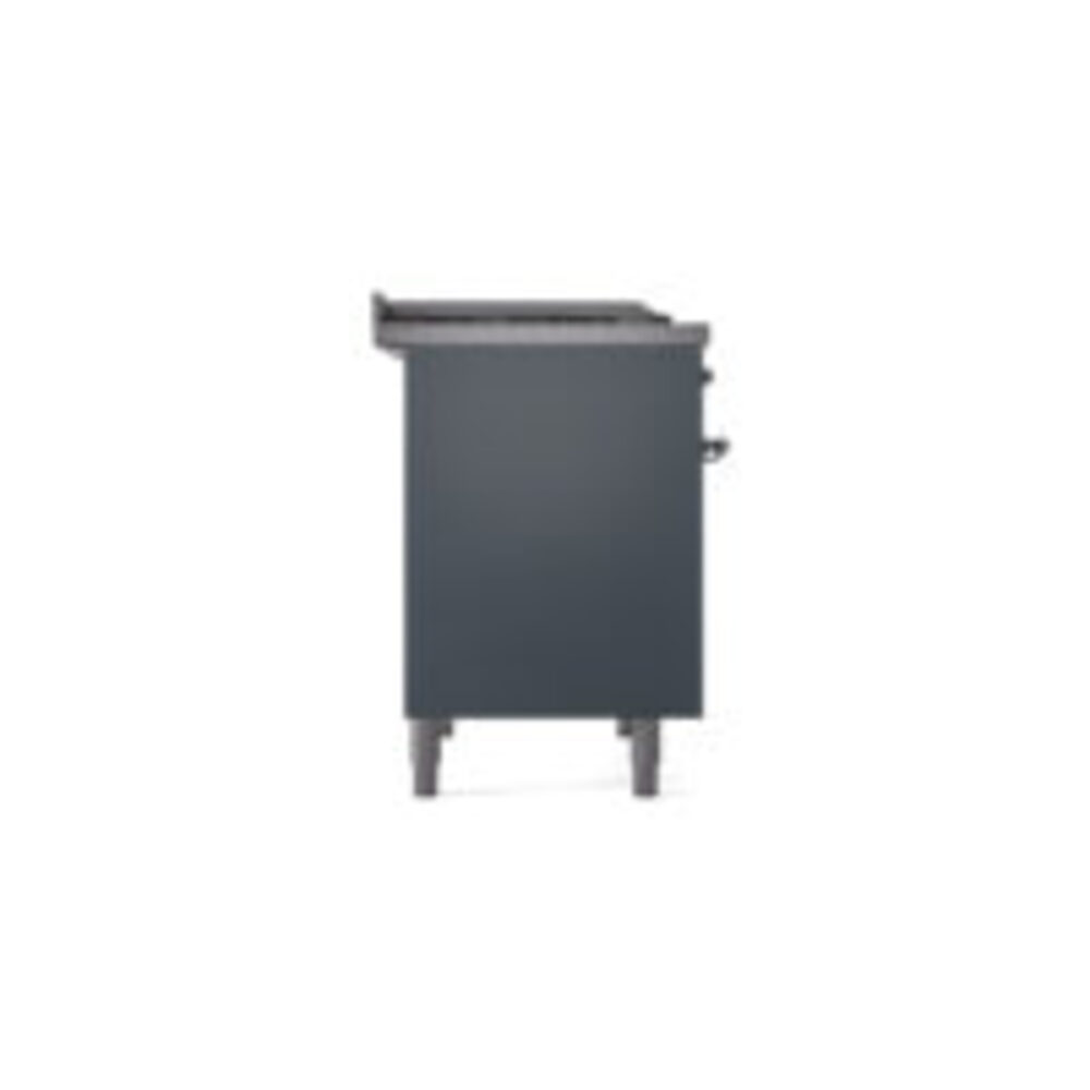 ILVE UPD40FNMPBGCLP Nostalgie II 40" Dual Fuel Range, left side view