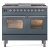 ILVE UPD40FNMPBGC Nostalgie II 40" Dual Fuel Range, front view