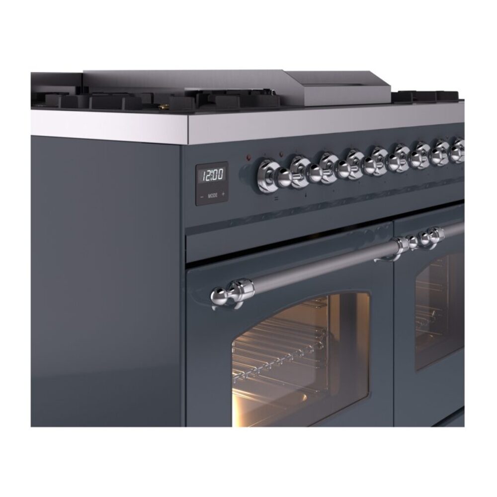 ILVE UPD40FNMPBGC Nostalgie II 40" Dual Fuel Range, details