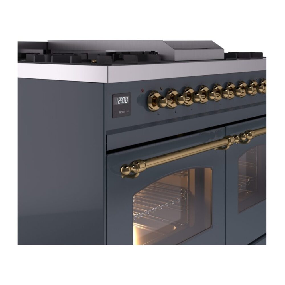 ILVE UPD40FNMPBGG Nostalgie II 40" Dual Fuel Range, details