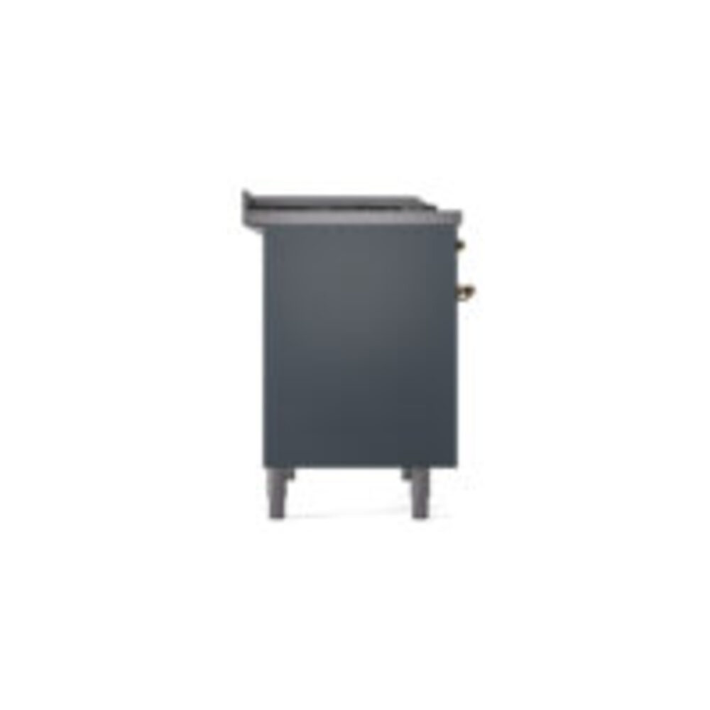 ILVE UPD40FNMPBGG Nostalgie II 40" Dual Fuel Range, left side view