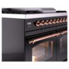 ILVE UPD40FNMPBKPLP Nostalgie II 40" Dual Fuel Range, details