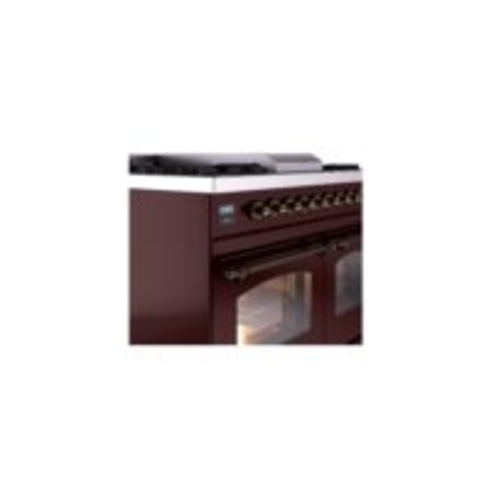 ILVE UPD40FNMPBUBLP Nostalgie II 40" Dual Fuel Range, details