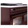 ILVE UPD40FNMPBUB Nostalgie II 40" Dual Fuel Range, details