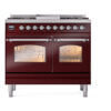 ILVE UPD40FNMPBUCLP Nostalgie II 40" Dual Fuel Range, front view