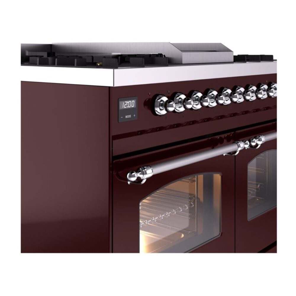 ILVE UPD40FNMPBUC Nostalgie II 40" Dual Fuel Range, details