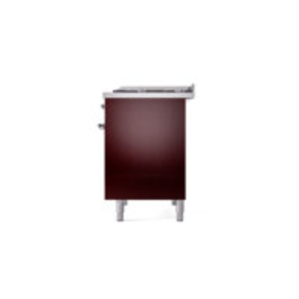 ILVE UPD40FNMPBUC Nostalgie II 40" Dual Fuel Range, right side view