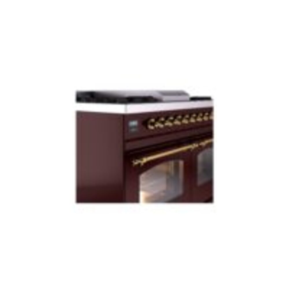 ILVE UPD40FNMPBUGLP Nostalgie II 40" Dual Fuel Range, details