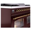 ILVE UPD40FNMPBUGLP Nostalgie II 40" Dual Fuel Range, details