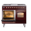 ILVE UPD40FNMPBUP Nostalgie II 40" Dual Fuel Range, main oven door opened