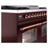 ILVE UPD40FNMPBUP Nostalgie II 40" Dual Fuel Range, details