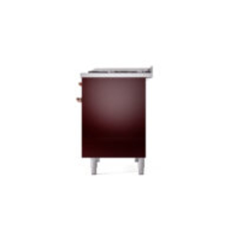 ILVE UPD40FNMPBUP Nostalgie II 40" Dual Fuel Range, right side view