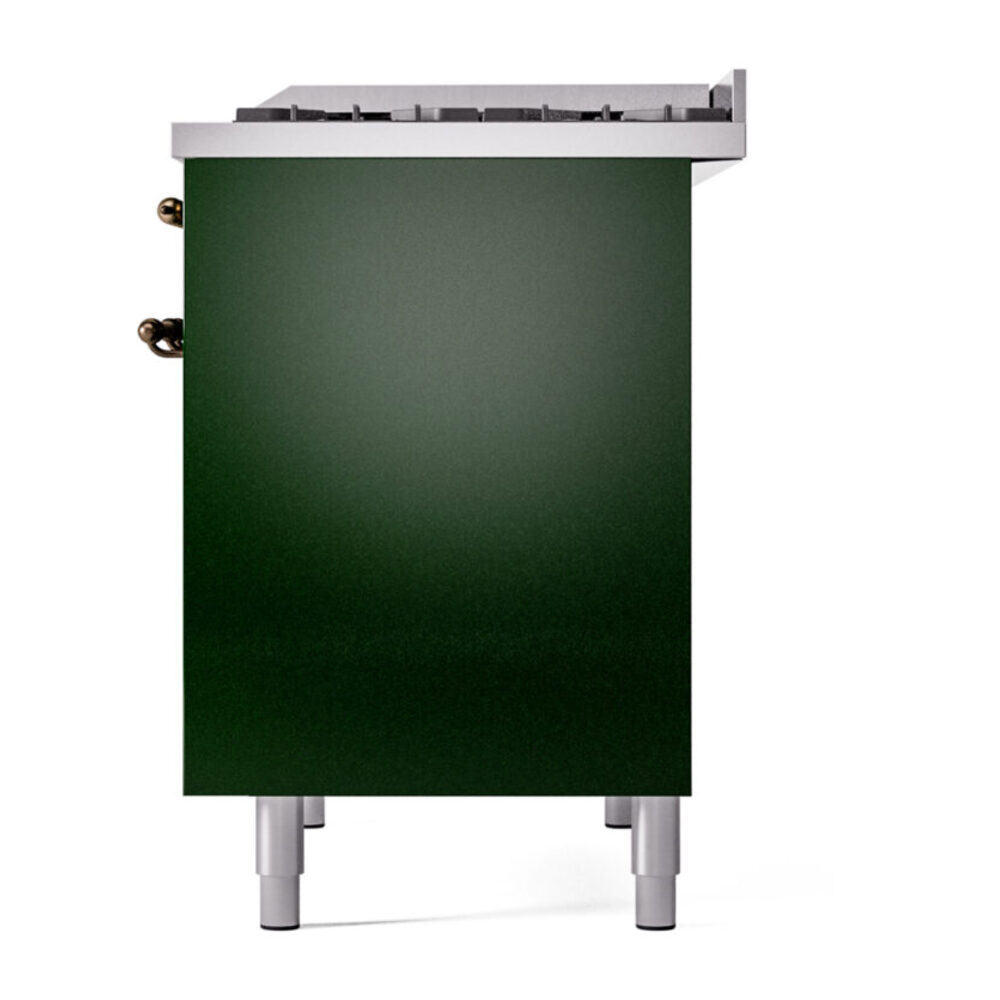 ILVE UPD40FNMPEGBLP Nostalgie II 40" Dual Fuel Range, right side view